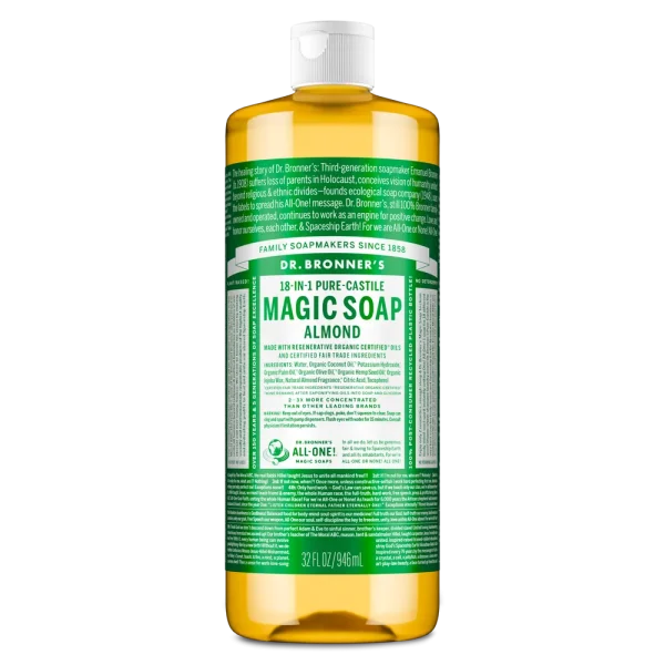 Almond - Pure-Castile Magic Soap
